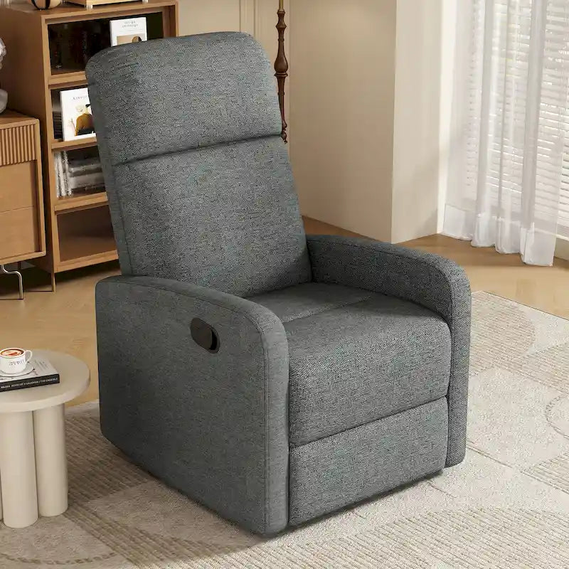 Fauteuil inclinable manuel moderne Fauteuil de cinéma maison inclinable manuel avec dossier réglable pour salon