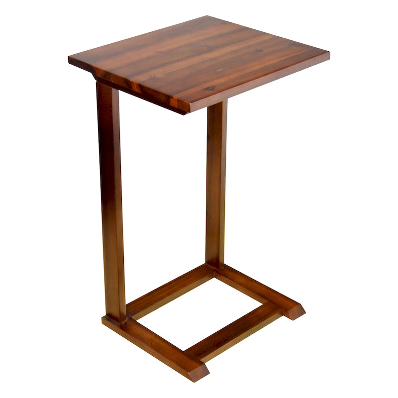 Table d'appoint en acacia massif Holly Hill pour canapé