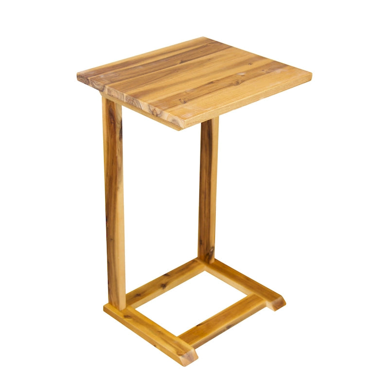 Table d'appoint en acacia massif Holly Hill pour canapé